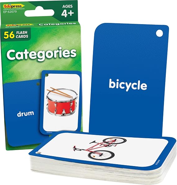 Categories Flash Cards (EP62079)