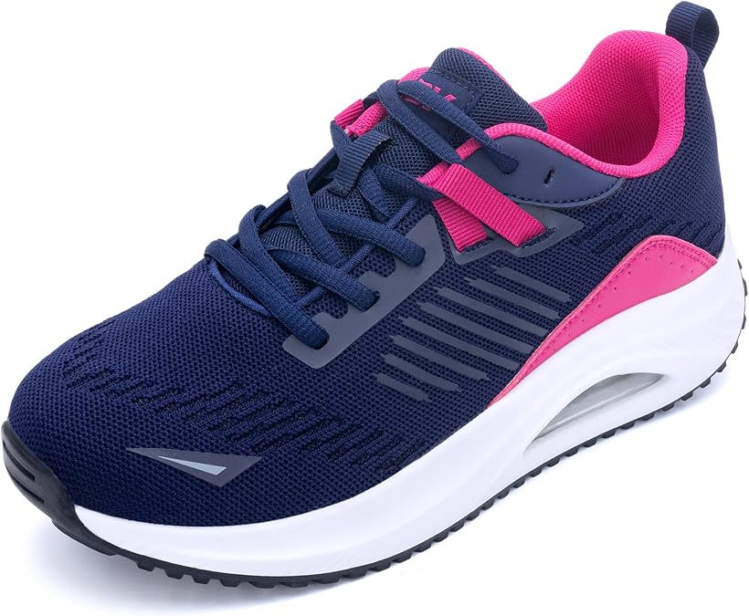 Wide Walking Shoes for Women Arch Support Orthotic Sneakers Plantar Fasciitis Tennis Shoes for Foot Pain Relief, US Size 6-11