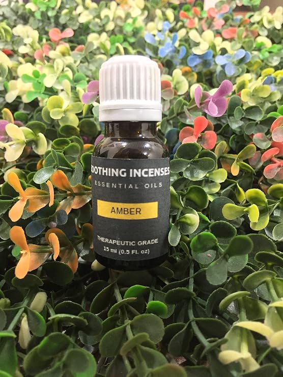 Amber Essential Oils ~ Pure Natural Aromatherapy Massage Oil - Therapeutic Grade - 100% Natural Incense - Pure essential oil (15ml)