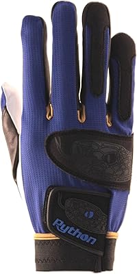 Python Deluxe RacquetballPickleball Glove - Right and Left Hand - for Men,Women, Junior - Perforated Cabretta Leather for Breathability & Sweat Resistance