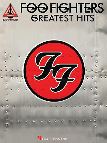 Foo Fighters Greatest Hits Guitar Recorded Versions | Note-for-Note Guitar TAB | 15 Songs Including Everlong, My Hero, Best of You and More | Hal Leonard Sheet Music Songbook