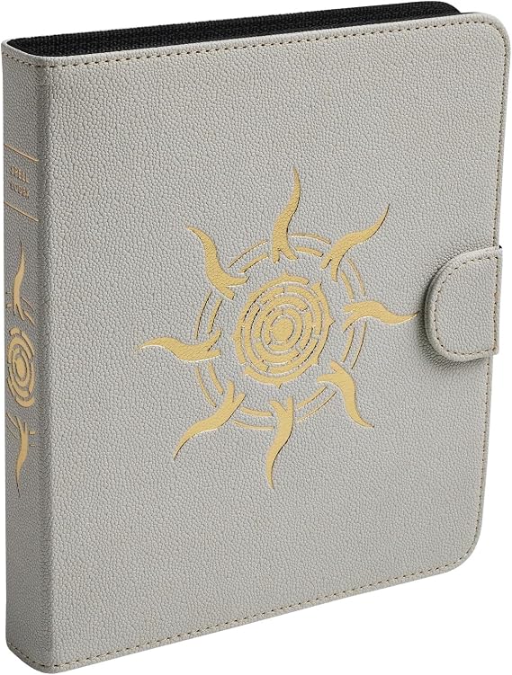 Dragon Shield - RPG Spell Codex - Ashen White