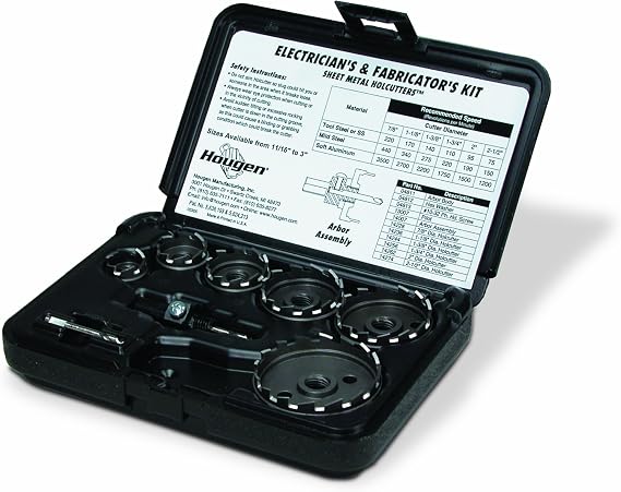 Holcutter Kit for Sheet Metal Holemaking Package