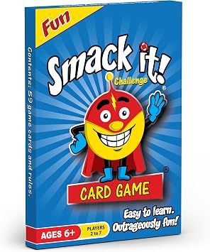 Arizona GameCo Smack it! Card Game for Kids Fun and Easy to Learn a Fun Game for Kids or Birthday Gift Idea Boy or Girl Ages 6-12