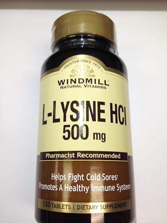 L-lysine Tabs 500 Mg Wmill 120