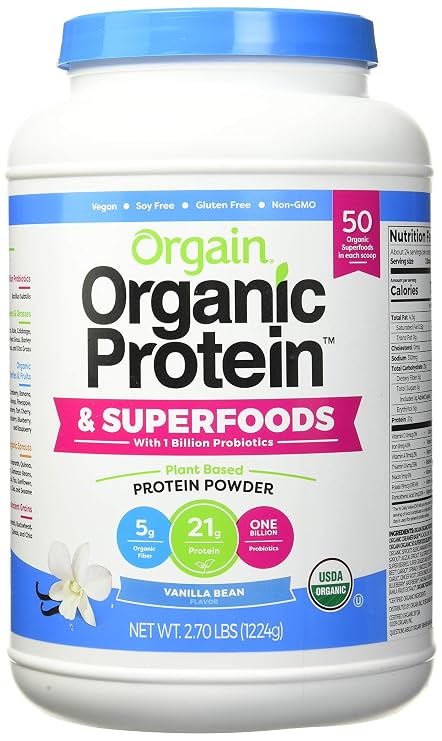 Orgain Organic Protein & Super Foods, 2.70 Lb