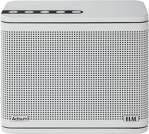 ELAC NAVA100 Portable Bluetooth Speaker in Black (Adsum Cream)