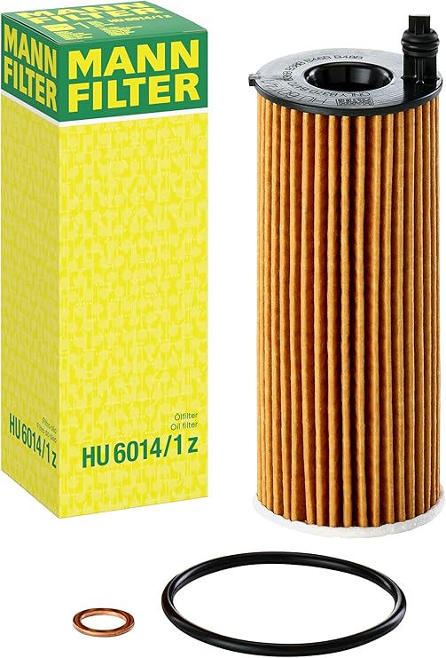 Mann-Filter HU 6014/1 Z Oil Filter | For Passenger Cars, Highest Filtration Performance, Engine Protection, High Quality Sealing, True OE Engineering