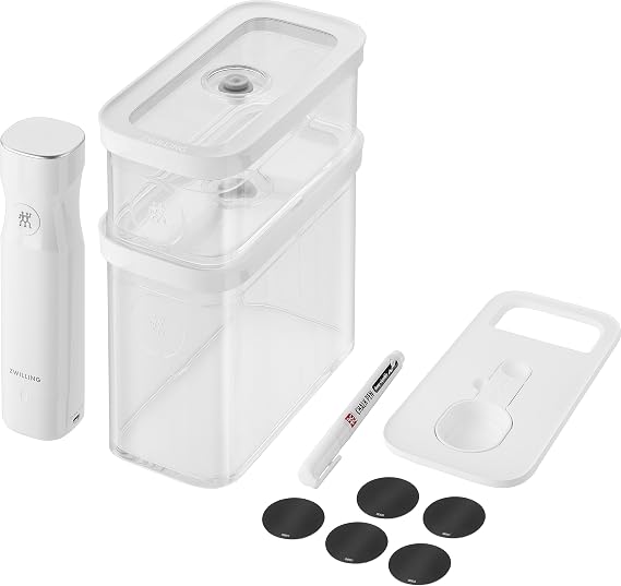 Zwilling Fresh & Save Cube Vakum Başlangıç Seti 5 Parça Beyaz