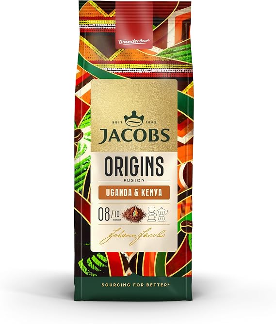 Jacobs Origins Uganda & Kenya Filter Coffee 200 gr