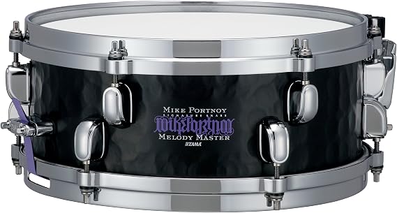 Tama Mike Portnoy MP125ST Hammered Signature 5 x 12-inch Snare Drum - Black