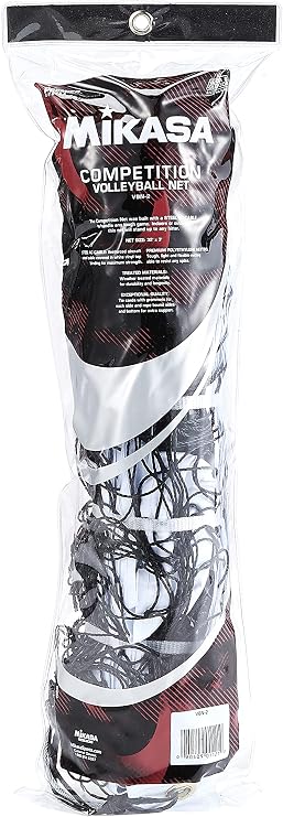Mikasa VBN-2 Competition Volleyball Net , 32' X 3'