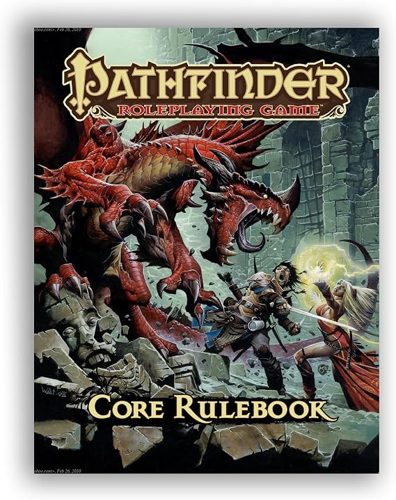 Pathfinder Roleplaying Game Core Rulebook Pocket Edition, Character Classes | Softcover, Complete Player and GM Rules, Spells, Fantasy RPG Tabletop Game, 576 Pages