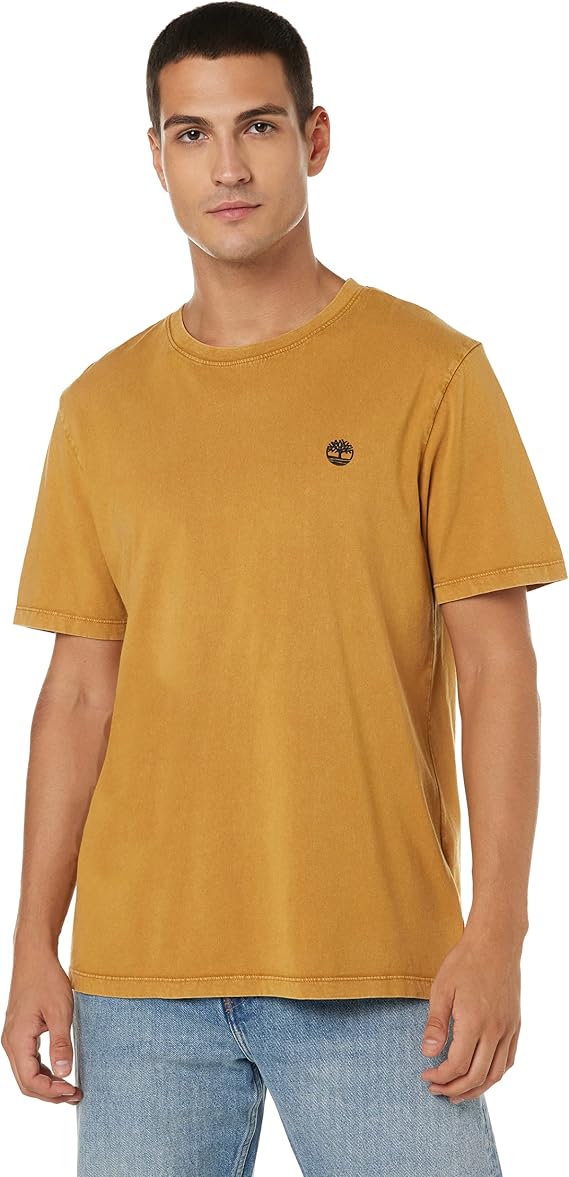 Timberland Men's Oyster River Logo Short Sleeve T-Shirt