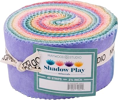 Shadow Play Minerals Strips 40 2.5-inch Strips Jelly Roll Maywood Studio
