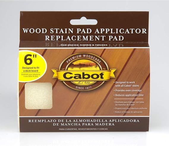 Cabot Stains 140.0000063.000 6" Stain Pad Applicator Refill