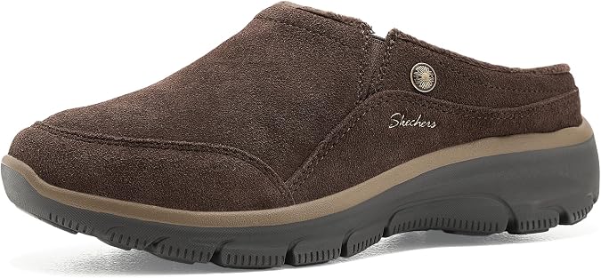 Skechers Women's Easy Going - Latte 2 | Modern Comfort Casual, Relaxed Fit, Air-Cooled Memory Foam, Water Repellent, Slip-On
