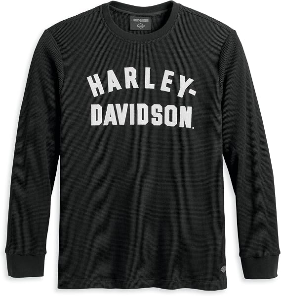 Harley-Davidson Men's Staple Thermal - Black Beauty - 96338-23VM