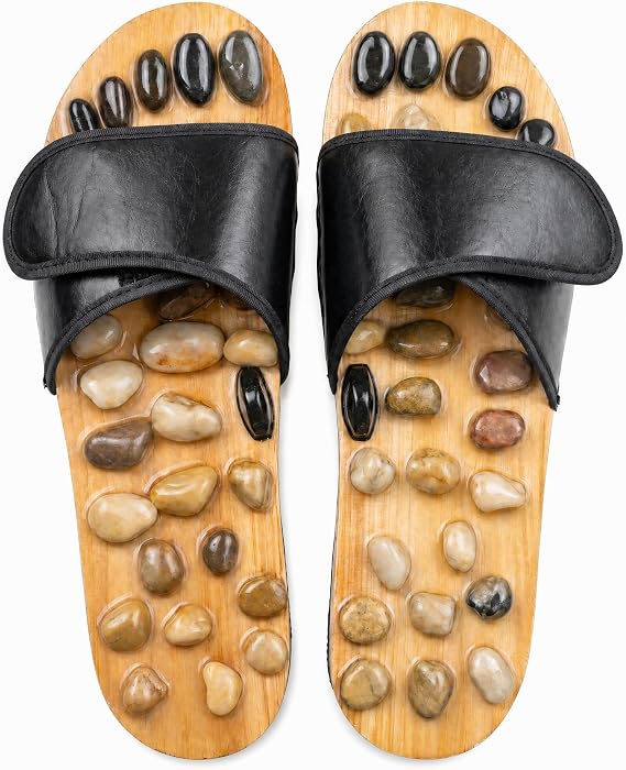 Acupressure Slippers Acupuncture Sandals Reflexology Foot Massage Therapy