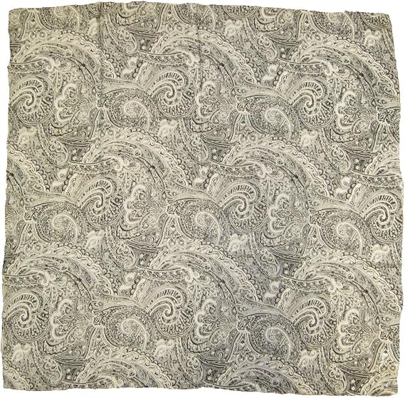 Wyoming Traders Acanthus Frontier Calico Silk Scarf