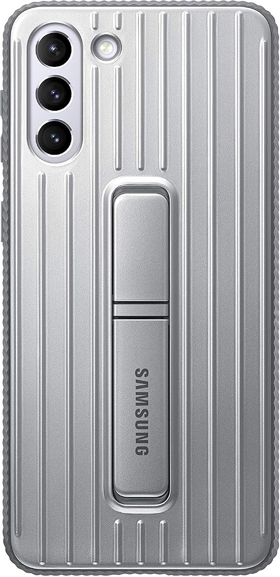 Samsung Galaxy S21+ Case, Rugged Protective Cover - Silver (US Version)
