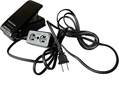 HimaPro Universal Foot Control Pedal WLight & Motor Block FC143 For Home Sewing Machines