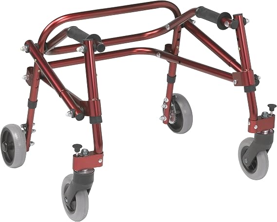 Inspired by Drive Nimbo 2G Posterior Walker, Castle Red, XS