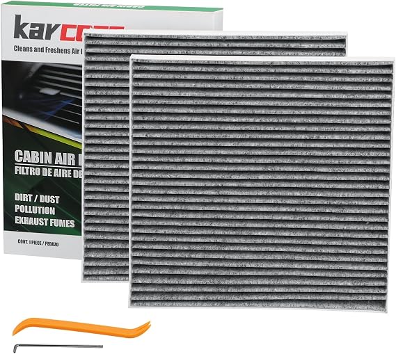P609422 Cabin Air Filter With Activated Carbon Compatible with FREIGHTLINER CASCADIA 2008-2025 CENTURY 1996-2011 COLUMBIA 2000-2019 CORONADO 2001-2016(2 Pack)
