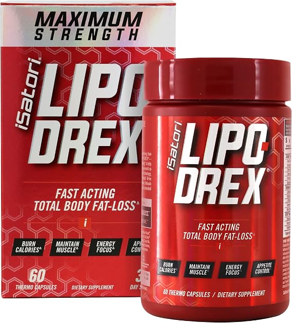 iSatori Lipo-Drex Maximum Strength Fat Loss Thermogenic Formula - 60 Count