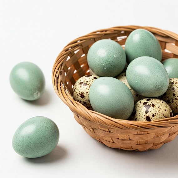 Celadon Coturnix Quail Fertile Hatching Eggs, 12 Count - or Sustainable Hatching and Farming