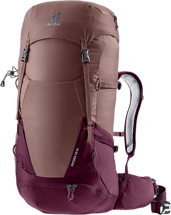 Deuter Women's Futura 30 SL Hiking Backpack with Women's Fit - Ashrose-Cassis
