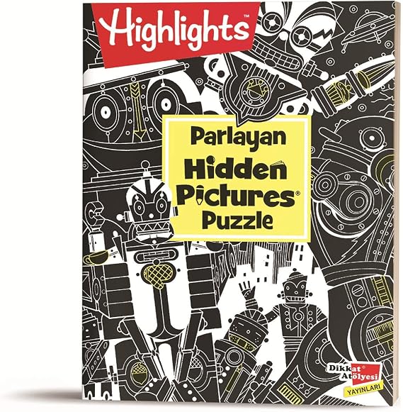 Dikkat Atölyesi Yayınları Highlights: Parlayan Hidden Pictures Puzzle