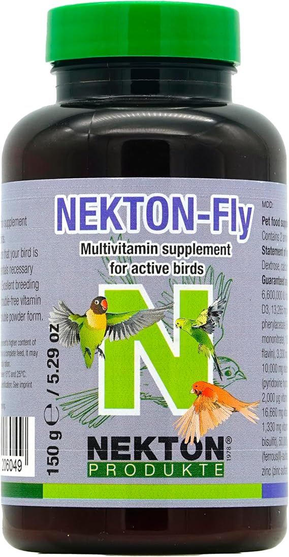 Nekton-Fly Supplement for Active Birds 150g, 5.29oz
