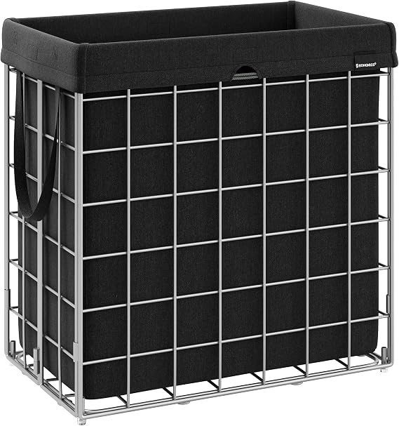 SONGMICS Laundry Hamper, Collapsible, 29 Gal. (110L)