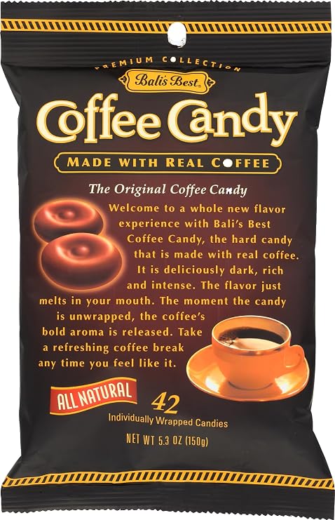 Bali's Best Candy Best Coffee, 5.3 oz