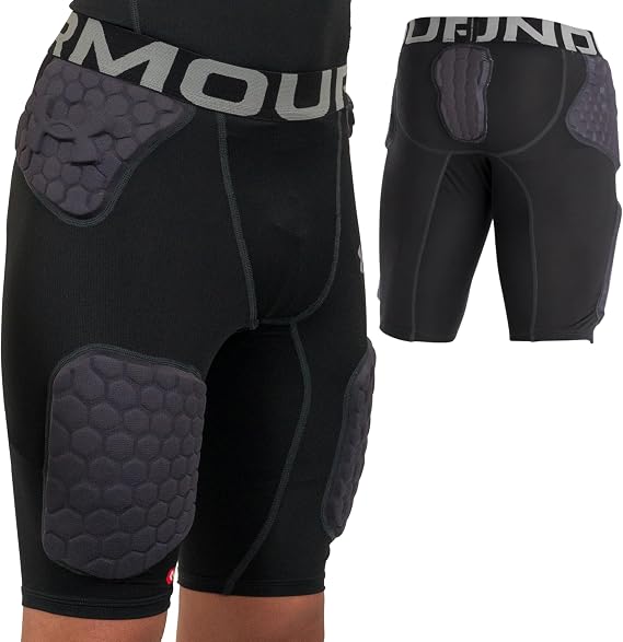 Under Armour Gameday Armour 5-Pad Football Girdle for Boys, Youth Football Girdle with Pads