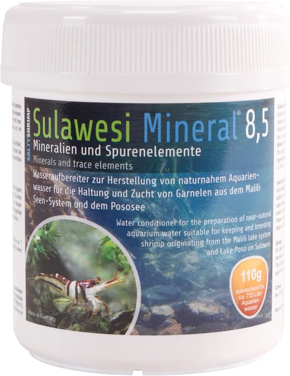 Sulawesi 8,5 Minerals and Trace Elements Cardinal Shrimp Tank (110g)