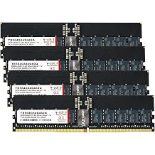 V-Color DDR5 256GB (64GBx4) 6400MHz CL60 ECC R-DIMM (ECC Registered DIMM) 1.1V Memory Ram for Server and Workstations with Hynix IC (TR564G64D460Q)