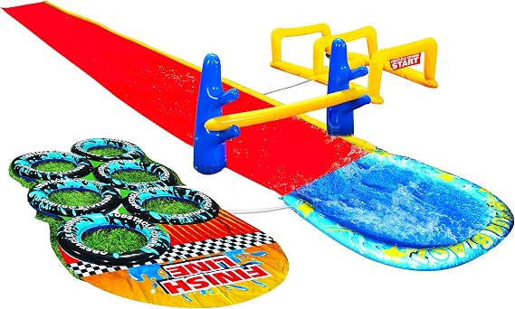 Banzai Aqua Blast Obstacle Course Inflatible Obstacle Course