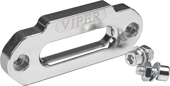 MotoAlliance VIPER ATV/UTV Aluminum Hawse Fairlead for Synthetic Rope 4.875" x 3" pattern