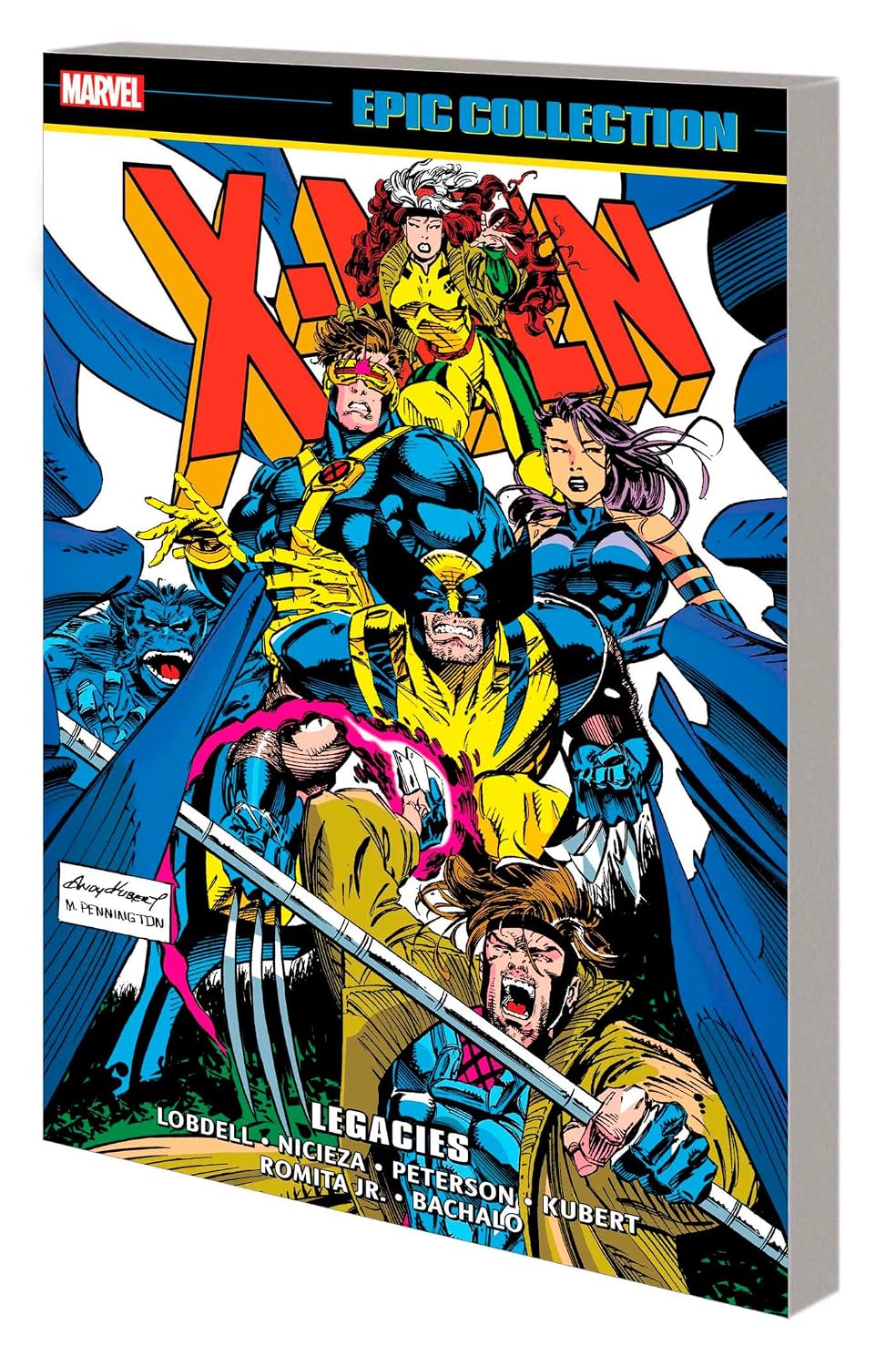 X-Men Epic Collection: Legacies Kağıt Kapak – 11 Nisan 2023