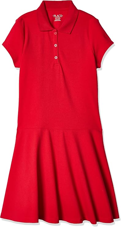 The Children's Place Girls' Pique Polo Dress