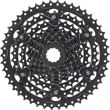 microSHIFT | Acolyte H-Series Cassette | 8 Speed | 12-46t |Black | ED Coated | bike-cassettes-and-freewheels