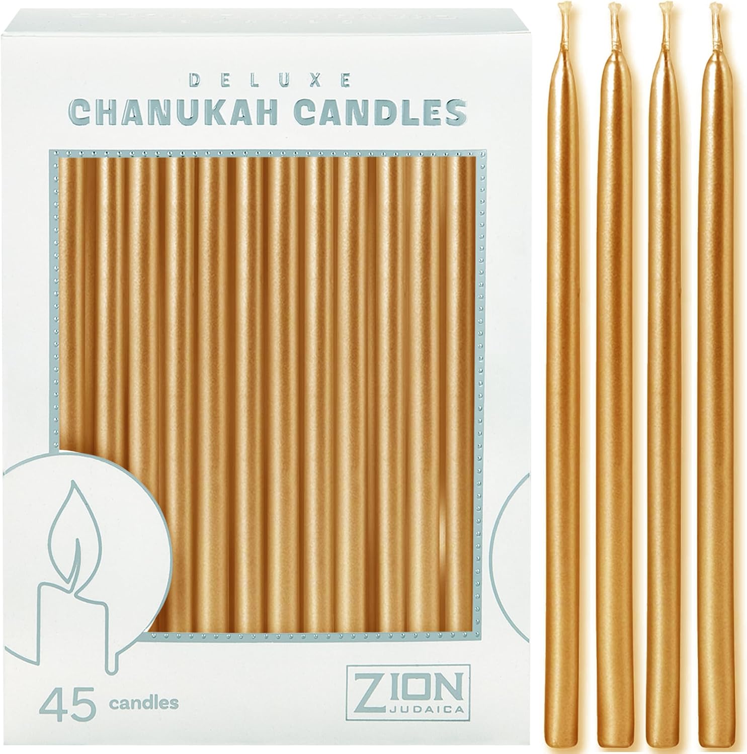 Gold 5.5" Menorah Candles
