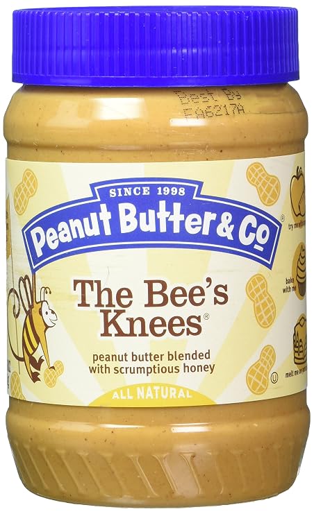 Peanut Butter & Co The Bee's Knees Peanut Butter with Honey -- 16 oz - 2 pc