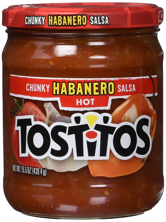 Tostitos Hot Chunky Habanero Salsa, 15.5 Ounce
