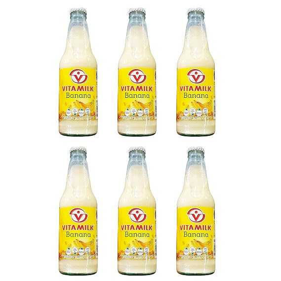 Vitamilk Banana Soy Milk 10fl.oz - (6 Bottles)