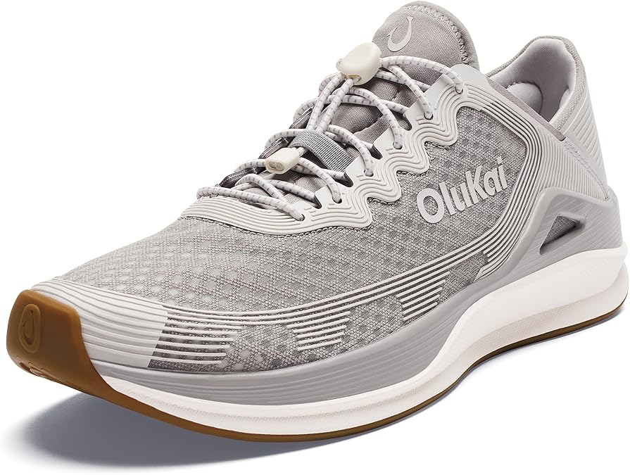 OluKai 'Ahi Men's Water Shoes, Cushioned & Quick-Drying Marine Sneaker | Breathable Mesh & Wet Grip Rubber Outsole for Boats, Docks & Wet Surfaces