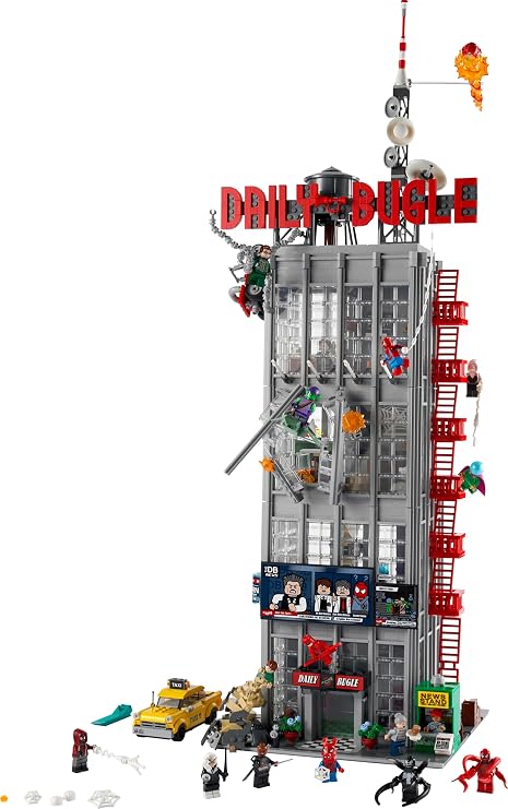 Lego Marvel Super Heroes Playset, from 16 Years - Daily Bugle 76178
