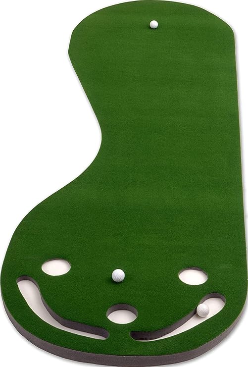 PUTT-A-Bout Par Three Golf Putting Green (3' x 9')